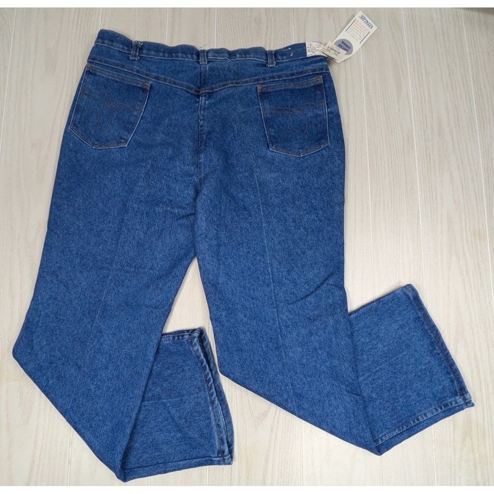 Towncraft Men's Jeans Blue Stonewash 38x30 Stretch Denim vintage w/ tag USA made